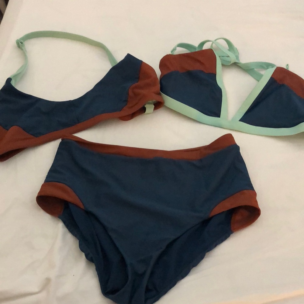 Prana Swim 3 piece set. Large